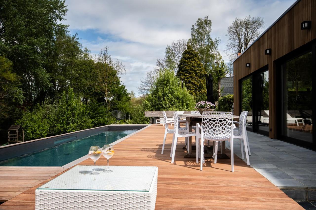 Braives Au Calme De Hosdent Bed & Breakfast エクステリア 写真