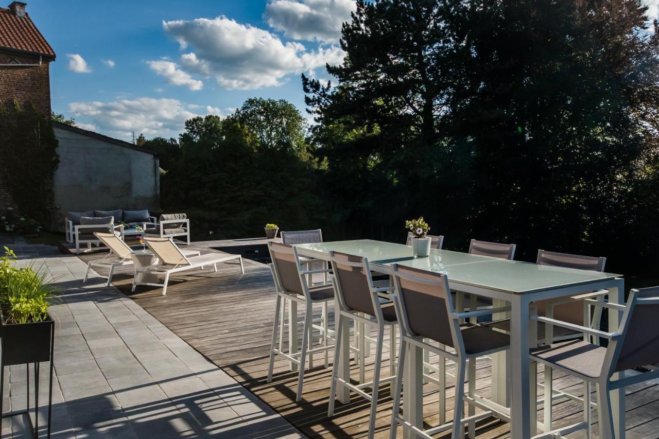 Braives Au Calme De Hosdent Bed & Breakfast エクステリア 写真
