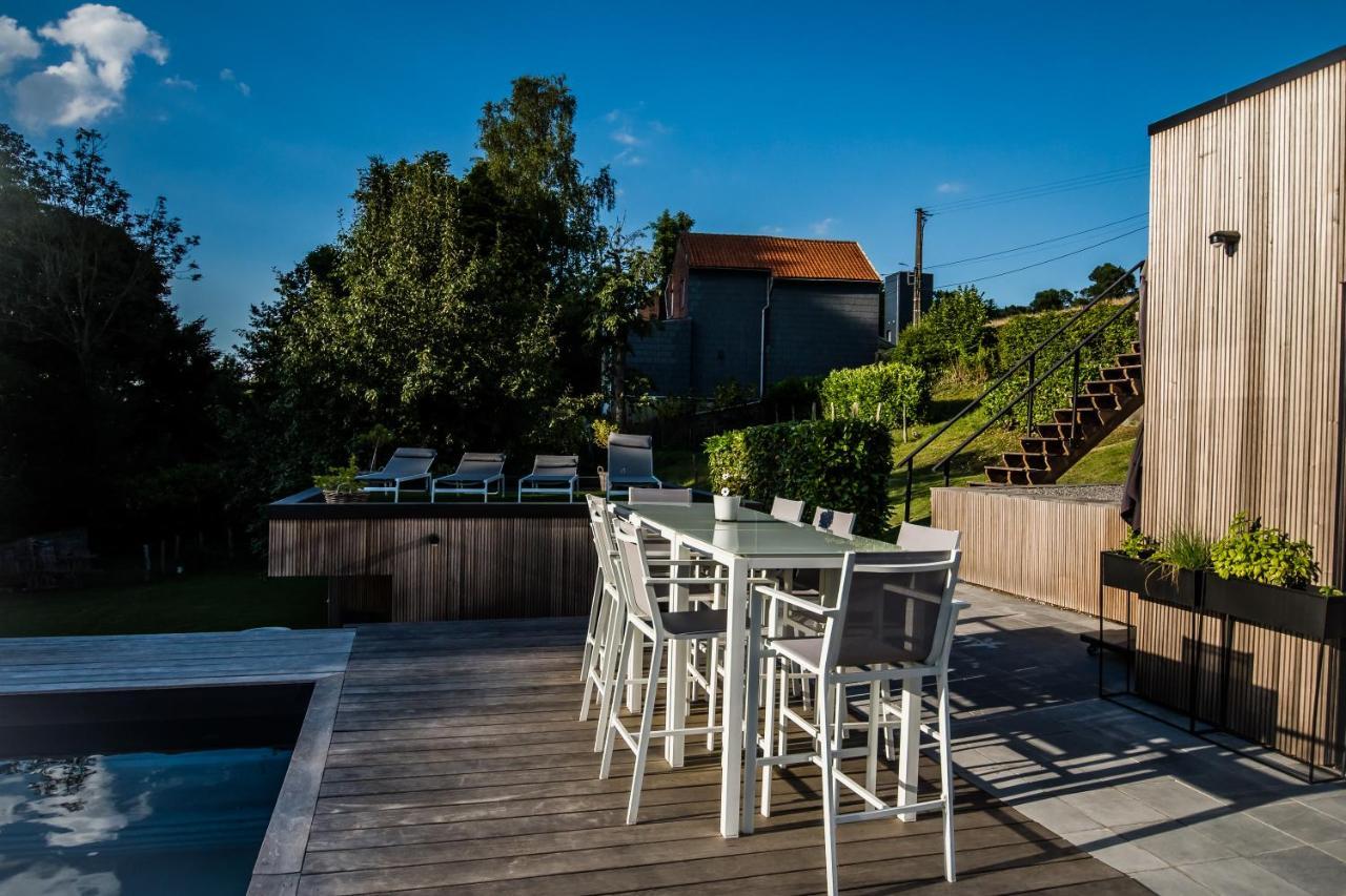 Braives Au Calme De Hosdent Bed & Breakfast エクステリア 写真